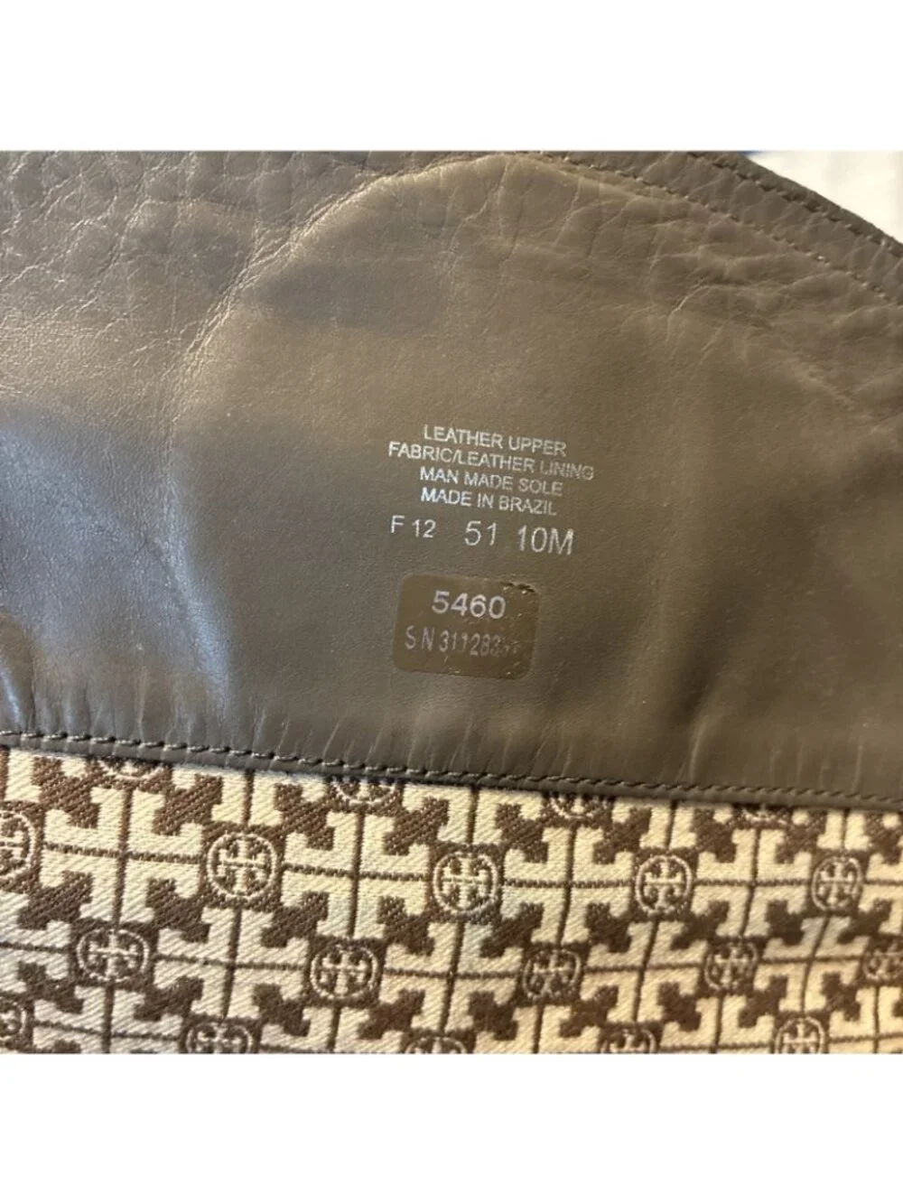 Tory Burch Authentic Brown Genuine Leather Knee High Riding Boots 10